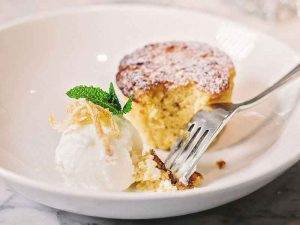 Orange and Almond pudding