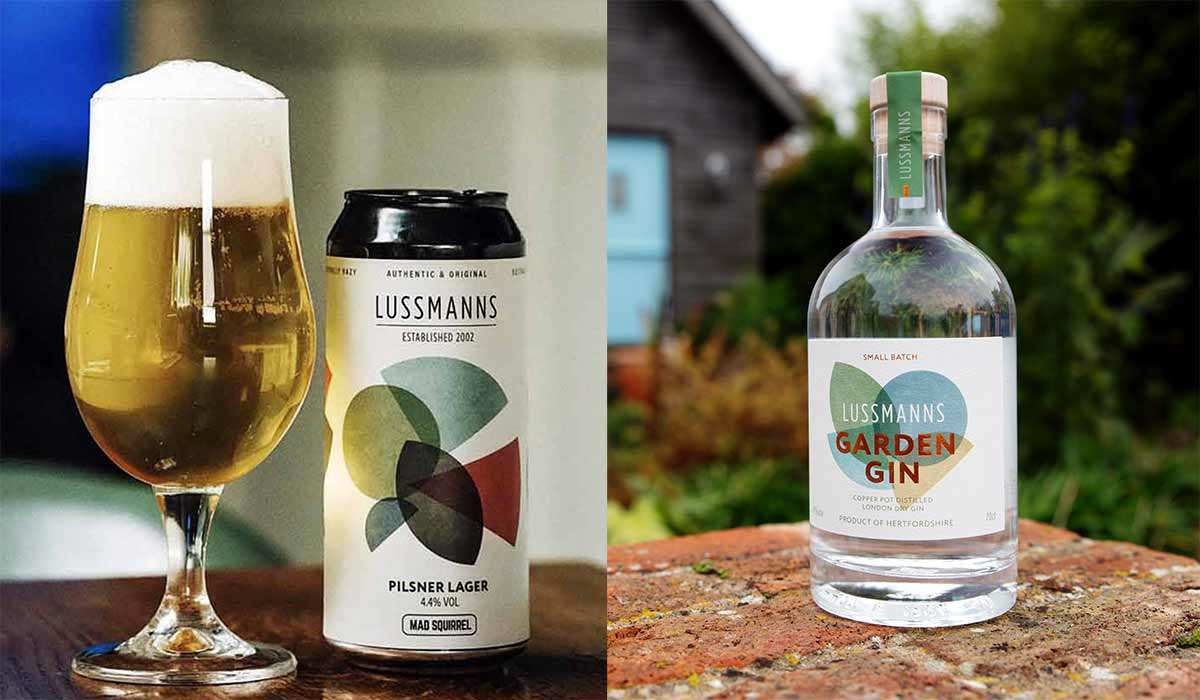 Lussmanns Garden Gin and House Beer available to buy now